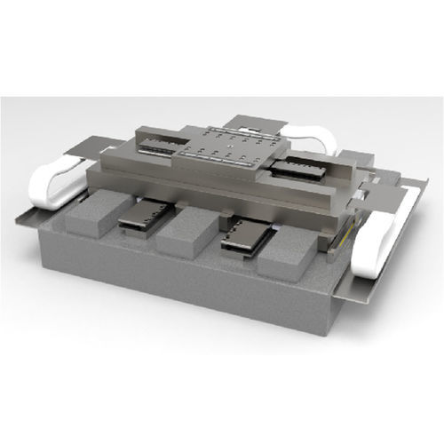 Neigungs-Positioniertisch - E-ABT-XY-360X360  - NATSU PRECISION TRADE LIMITED - linear / XY / piezoelektrisch