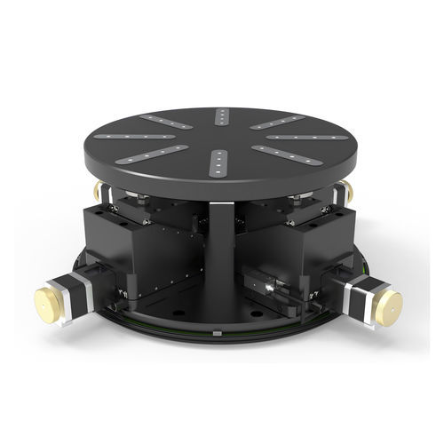 Tisch mit paralleler Kinematik - E-QPF - NATSU PRECISION TRADE LIMITED - drehbar / motorisiert / mit elektromagnetischem Antrieb