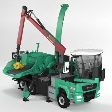Mobiler Holzhäcksler - HEM 593 R-Cobra - JENZ GmbH Maschinen- und Fahrzeugbau
