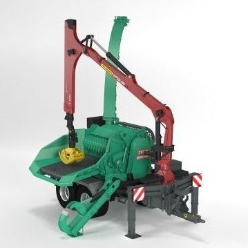 Holzhäcksler auf Anhänger - HEM 593 Z - JENZ GmbH Maschinen- und Fahrzeugbau