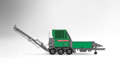 Alleshäcksler auf Rädern - BA 1016 - JENZ GmbH Maschinen- und Fahrzeugbau