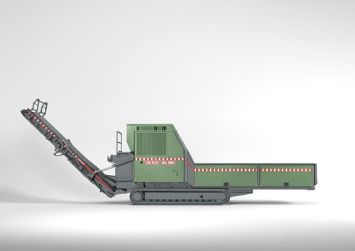 Alleshäcksler auf Raupen - BA 965 - JENZ GmbH Maschinen- und Fahrzeugbau