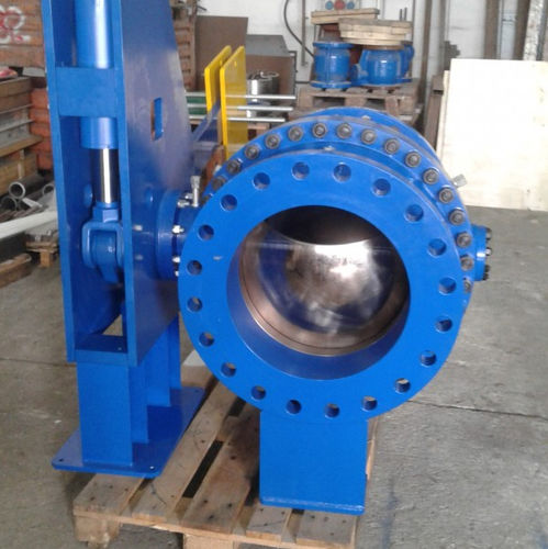 Ventil für Turbine - DI NICOLA INFINAM - Kugel / hydraulisch gesteuert / Steuerung