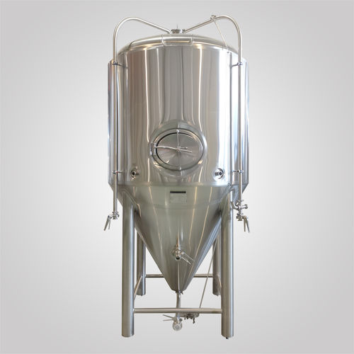 Gärbecken - Shandong Tiantai Beer Equipment Co.,Ltd - Bier / Edelstahl / zylinderförmig