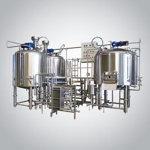 Mikrobrausystem - Shandong Tiantai Beer Equipment Co.,Ltd - für Industrieanwendungen / Edelstahl / dampferhitzt