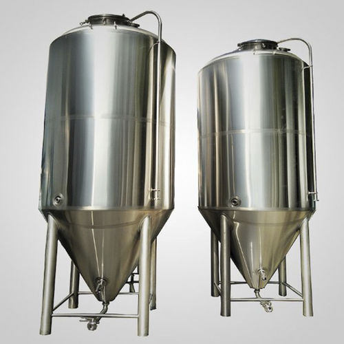 Fermenter für die Lebensmittelindustrie - Shandong Tiantai Beer Equipment Co.,Ltd - mit konischem Boden