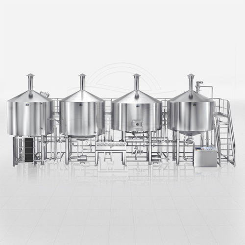 Brausystem für Industrieanwendungen - Shandong Tiantai Beer Equipment Co.,Ltd - für Brauereien / vertikal / Edelstahl