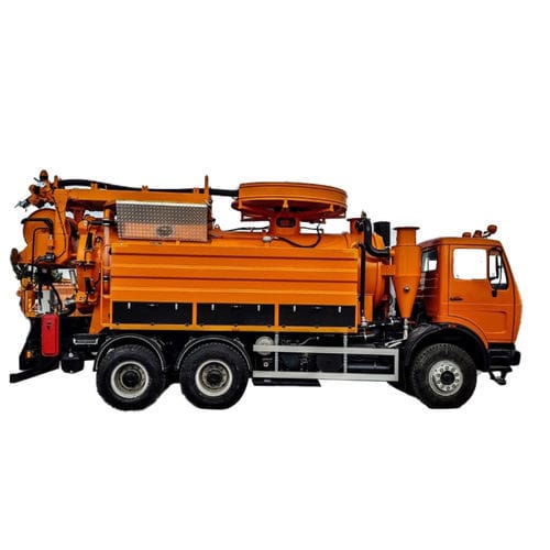 LKW für Saug- und Spülzwecke - JetVac - Procompactor Waste Management Equipment - Wasser