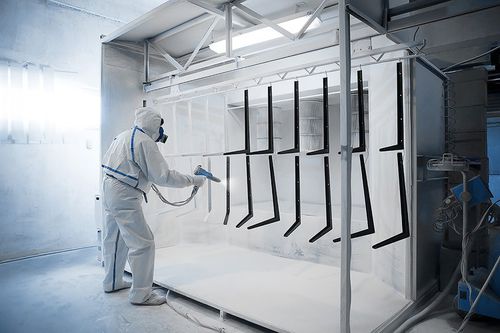 Offene Lackierkabine - Epcon Industrial Systems, LP - für Einzelteile / manuell / maßgefertigt
