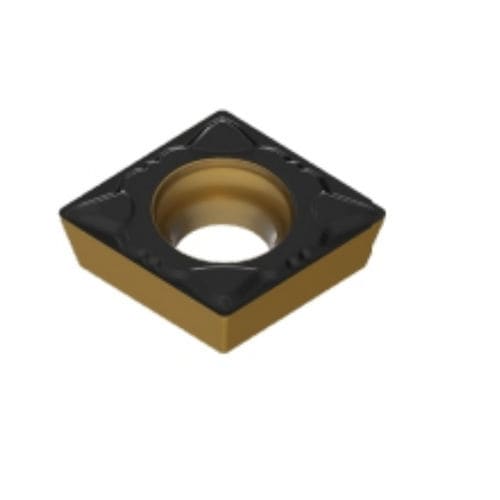 Drehwendeschneidplatte - CPMT 080202E-PB1 - Achteck Tool - Hartmetall / Stahl / Stahl