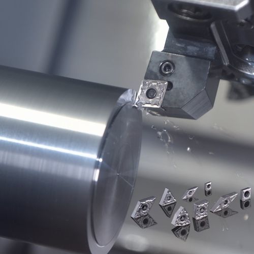 Drehwendeschneidplatte - AT202  - Achteck Tool - zur Endbearbeitung / Hartmetall / Cermet