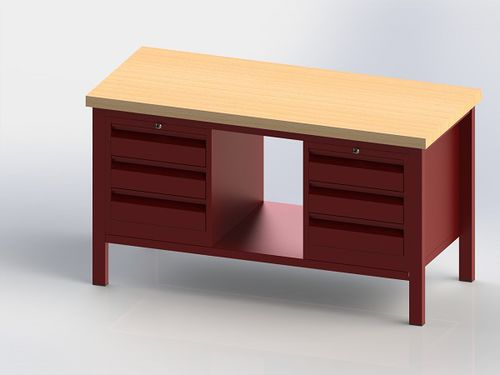 Buche-Werkbank - 221 - Arredindustria e Lory Srl - für Werkstatt / für Garagen / Montage