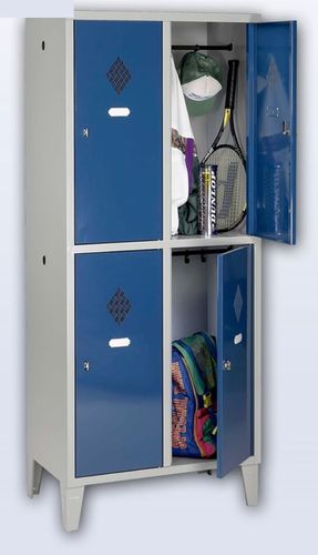 Spind für Büro - 109/10D mod. 2+2 - Arredindustria e Lory Srl - Büro / für Unternehmen / für Produktionsanlage