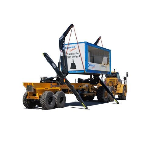 Elektrischer Seitenstapler - Hammar - Sitz / für Materialumschlag / Transport
