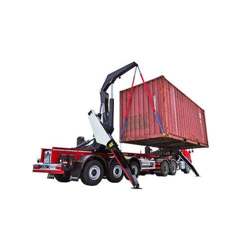 LKW-montierter Seitenstapler - 195 series - Hammar - dieselbetrieben / Sitz / für Materialumschlag