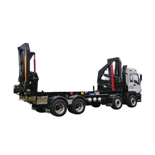 LKW-montierter Seitenstapler - 110 B - Hammar - Diesel / Sitz / für Materialumschlag