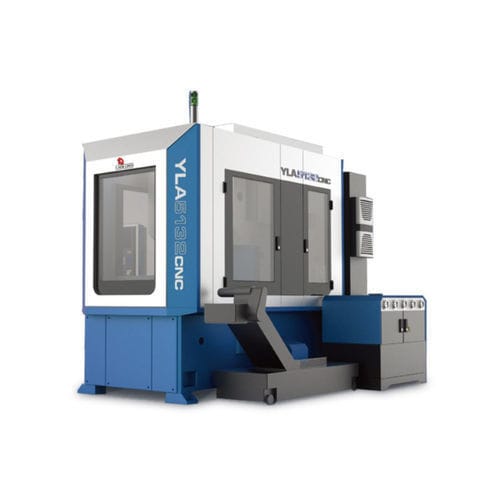 Vertikale Verzahnungsschabmaschine - YLA5132 - ZHEJIANG LAOLUNSI MACHINE TOOL CO., LTD - CNC