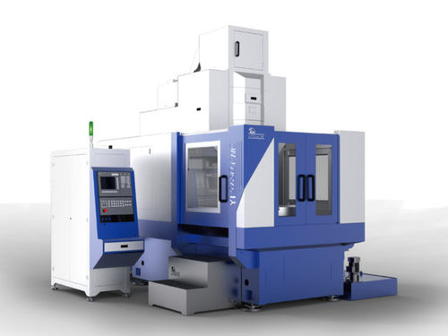 Vertikale Verzahnungsschabmaschine - YL5180 - ZHEJIANG LAOLUNSI MACHINE TOOL CO., LTD - CNC