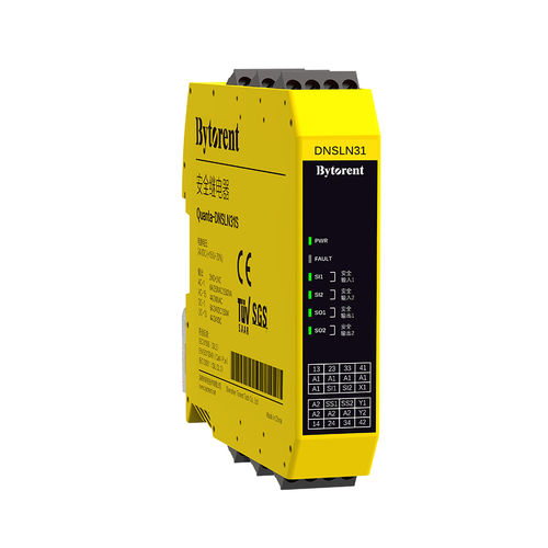 Sicherheitsrelais für Lichtvorhang - Quanta-DNSLN31S - Bytorent Technology Co., Ltd. - 3NO / PNP / 1NF