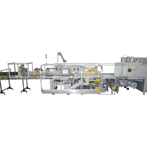 Schrumpffolienverpackungsmaschine mit Schrumpftunnel - LFT - Zambelli S.r.l. - automatisch / für Kunststoffflaschen / für Getränke