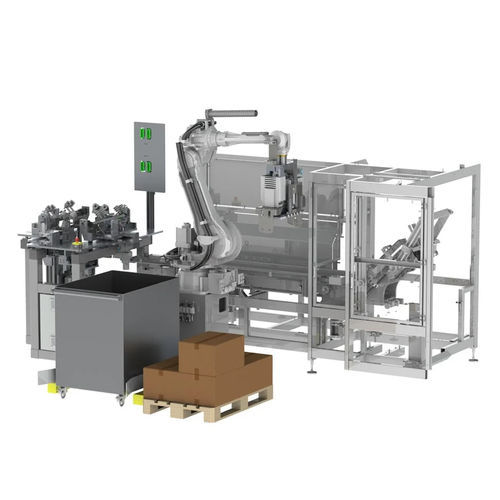 Zulauf-Roboterzelle - AFS 500 - Goldfuss engineering GmbH - Verpackung / zum Laden / für Kleinteile