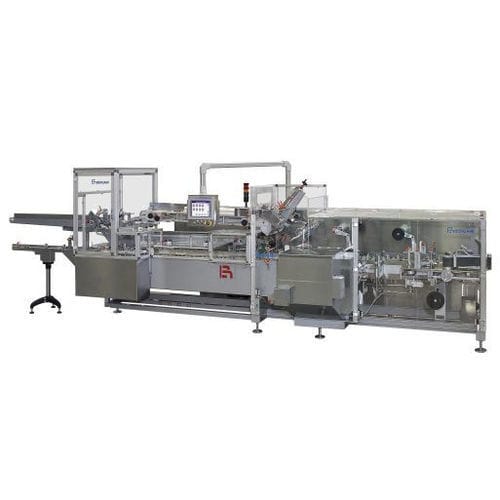 Horizontaler Kartonierer - AS 250 - BERGAMI PACKAGING SOLUTIONS SRL - für die Pharmaindustrie / für die Lebensmittelindustrie / für die Kosmetikindustrie