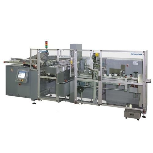 Vertikaler Kartonierer - ASV 60 - BERGAMI PACKAGING SOLUTIONS SRL - für die Kosmetikindustrie / vollautomatisch / kompakt