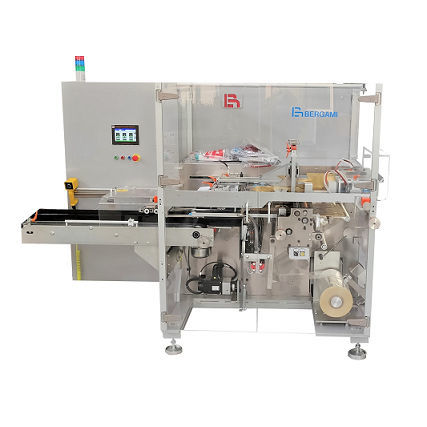 Automatische Verpackungsmaschine - CM80 - BERGAMI PACKAGING SOLUTIONS SRL - Folien / Vakuum / für Karton