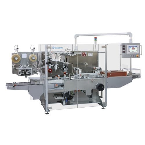 Automatische Verpackungsmaschine - CX 5 - BERGAMI PACKAGING SOLUTIONS SRL - Folien / für Karton / für die Kosmetikindustrie