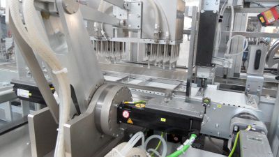 Bestückungsmaschine für Lebensmittelanwendung - 2 Axis Brutus - BERGAMI PACKAGING SOLUTIONS SRL - für die Kosmetikindustrie / für die Pharmaindustrie / automatisch