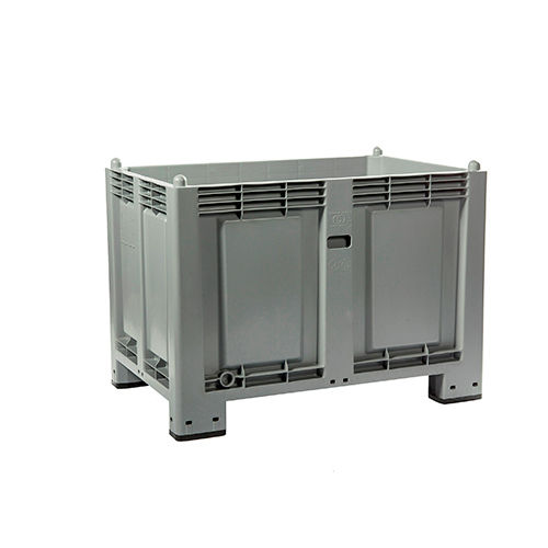 PP-Palettenbox - 600 PLUS - Interbox S.A. - für Lebensmittelanwendungen / groß / 4 Räder