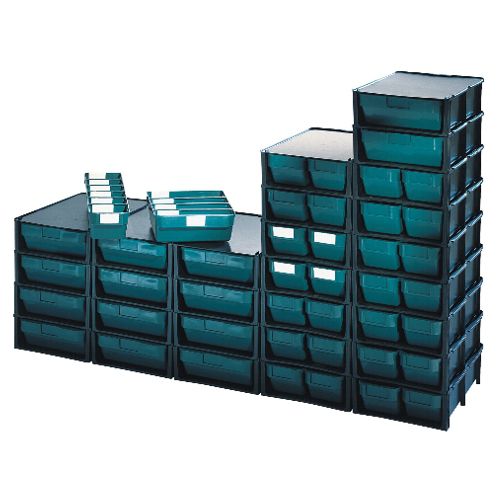 Schubladenblock zur Lagerung von Kleinteilen - Alfa Mec - Interbox S.A.