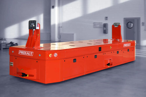 Transport-FTS - LOADER series - Proxaut Srl AGV Technology - für Lagerhallen / für die Verpackungsindustrie / batteriebetrieben