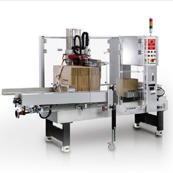 Automatischer Kartonaufrichter - Jaehami series - Jaepack Co. Ltd. - Hotmelt-Klebstoff / mit Klebeband / mit Hefter