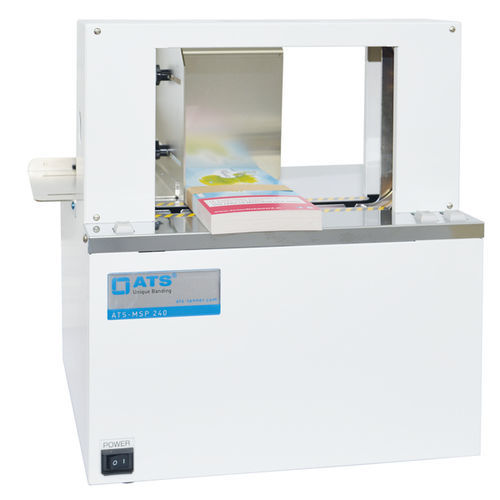 Automatische Banderoliermaschine - ATS-MSP 240 - ATS-Tanner GmbH Banderoliersysteme - mobil / Tischmodell / horizontal