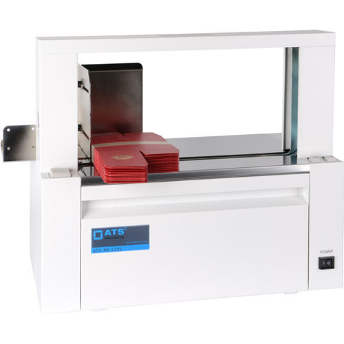 Automatische Banderoliermaschine - ATS-MS 420S - ATS-Tanner GmbH Banderoliersysteme - mobil / Tischmodell / horizontal