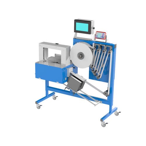 Automatische Banderoliermaschine - US-2000 AST-BM-TTP - ATS-Tanner GmbH Banderoliersysteme - mit Touchscreen / Tischmodell / mobil