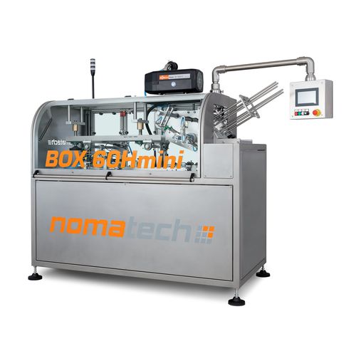 Horizontaler Kartonierer - BOX 60H mini - NOMATECH s.r.o. - für die Lebensmittelindustrie / vollautomatisch