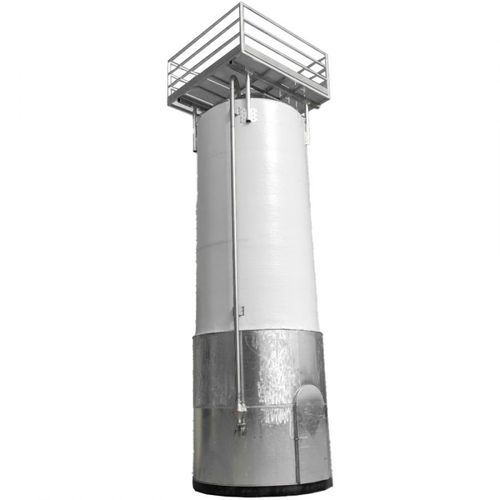 Silo für Industrieanwendungen - SIAG series - Intech Srl - für Transport / galvanisiertem Stahl / Polyester