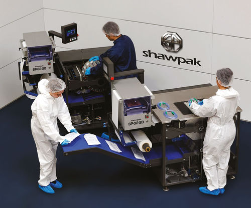 Thermoformmaschine für medizinische Verpackung - SP series - Shawpak Medical Packaging Solutions - automatisch / drehbar / kompakt