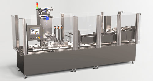 Sleeve Maschine / für Flaschenpacks - Combishrink® MP120 -AI35 - Sleever International SASU - für Flaschen / für Reinigungsprodukte