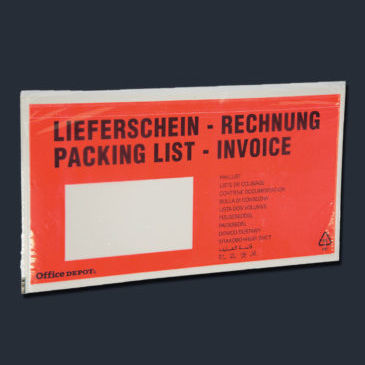 Dokumente-Verpackung - orfix International GmbH - Kunststoff / flexibel