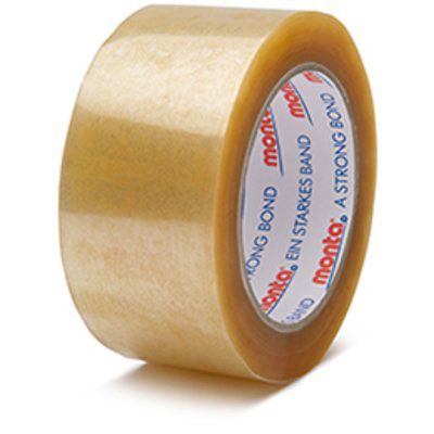 Verpackungsklebeband - MONTA 340 - monta Klebebandwerk GmbH - Polypropylen / Gummi / transparent