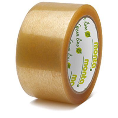 Verpackungsklebeband - MONTA BIOPACK® 860 - monta Klebebandwerk GmbH - Gummi / transparent / permanent
