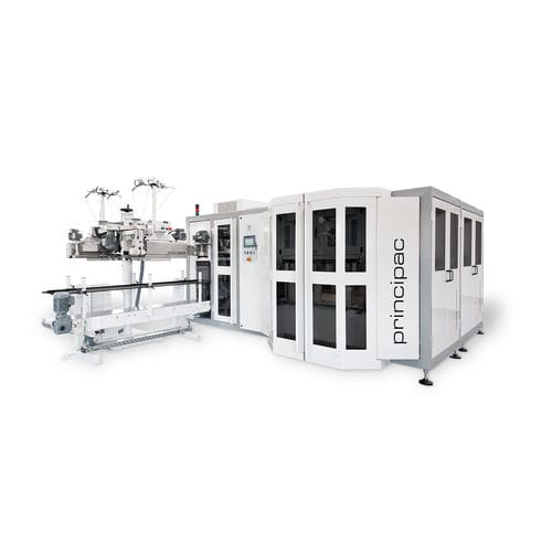 Vertikale Absackmaschine - Twin Variante - STATEC BINDER GMBH - für offene Säcke / kompakt