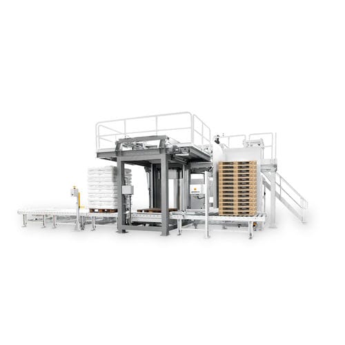Palettier- und Verpackungsanlage - STATEC BINDER GMBH