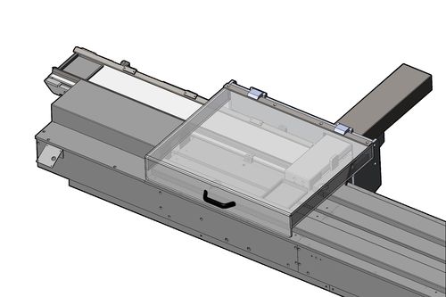 Transfersystem für die Lebensmittelindustrie - TG-Packaging bvba - automatisiert