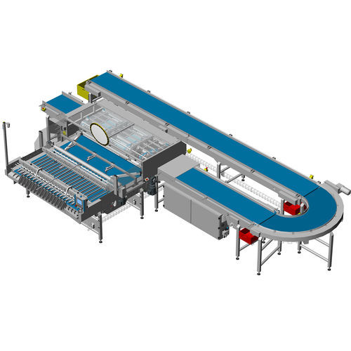 Halbautomatischer Beschicker - Countfeeder & Buffer - TG-Packaging bvba - für Schüttgut / für Lebensmittel / für Verpackungslinie
