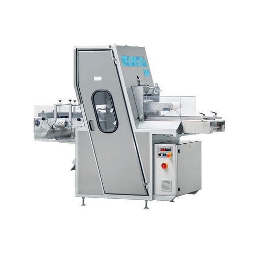 Automatische Brotschneidemaschine für die Industrie - SL 20 - TG-Packaging bvba - mit durchlaufendem Bandmesser