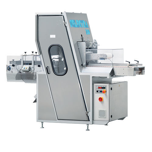Vollautomatische Brotschneidemaschine für die Industrie - SL 30XL - TG-Packaging bvba - mit durchlaufendem Bandmesser / horizontal